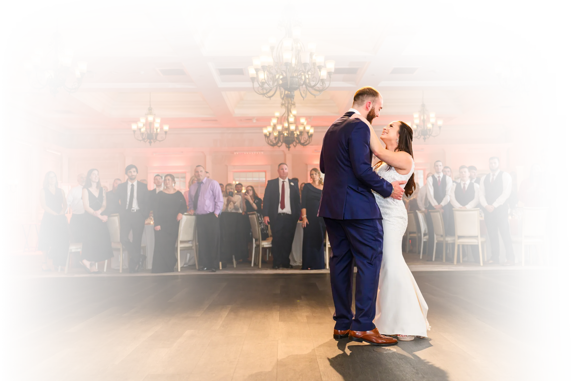 A couple's first dance